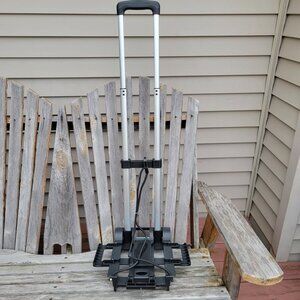 NEW Folding Trolley Hand Cart OPEN box 2 wheels foldable travel storage moving